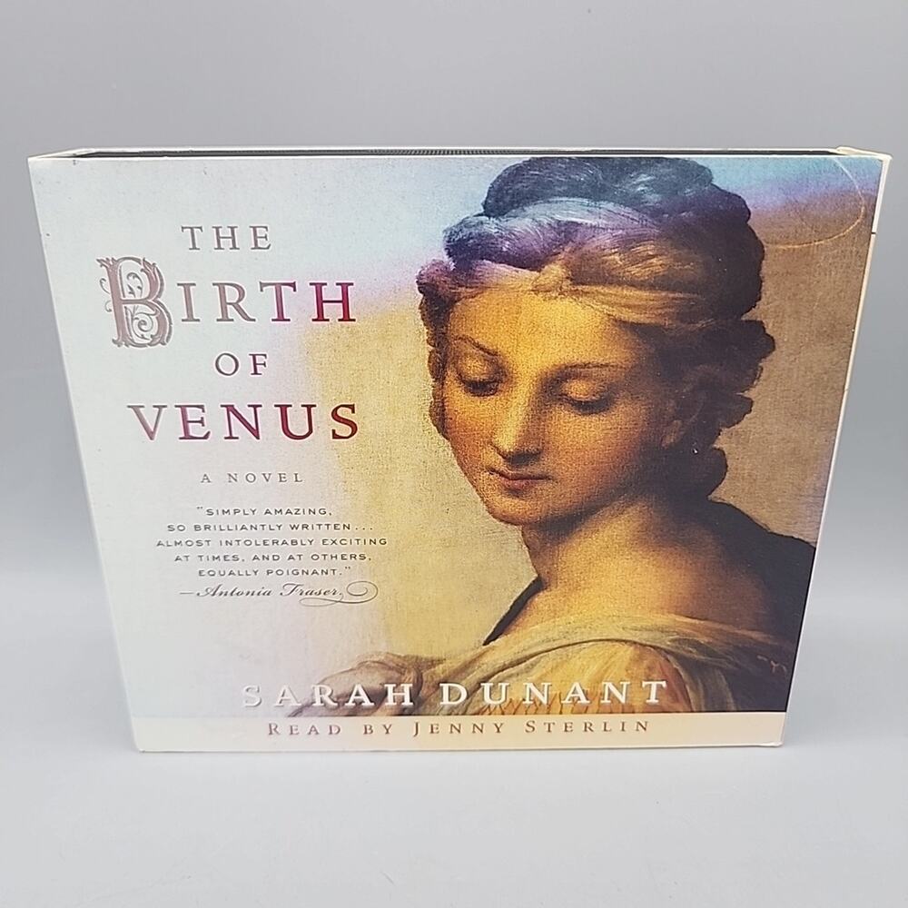 The Birth of Venus by Sarah Dunant 5 CD Author Approved Abridgement Audiobook